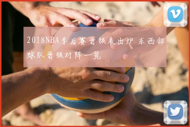 2018NBA季后赛晋级表出炉 东西部球队晋级对阵一览